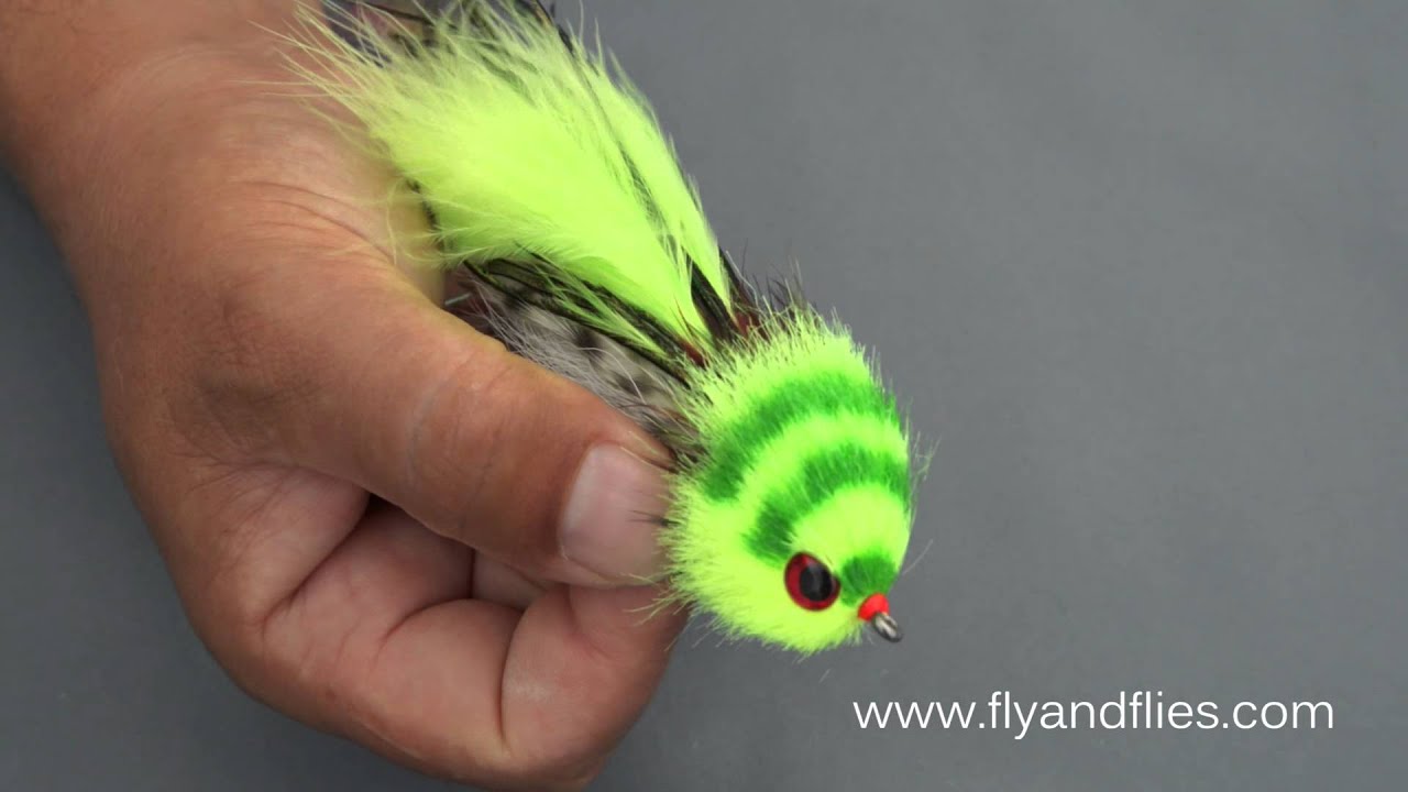 Rainy's&reg; Granato's Chartreuse ChupaCabra - www.flyandflies.com