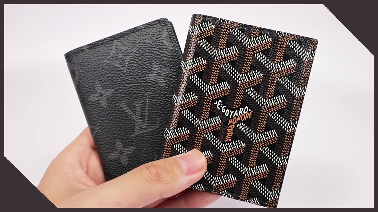 LOUIS VUITTON vs GOYARD Wallet Comparison | Pocket Organizer vs St. Marc