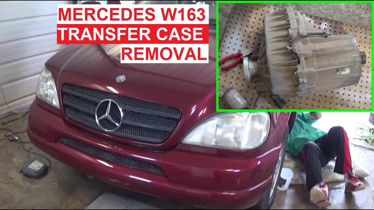 How to Remove or Replace the Transfer Case on Mercedes W163 ML320 ML430 ML230 ML270 ML350 ML500