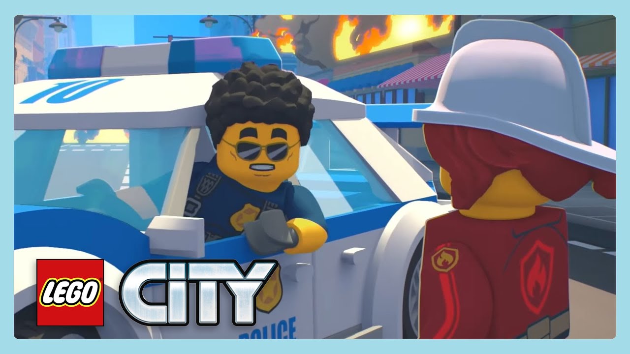 Cops and Robbers | LEGO City Adventures | WildBrain Little Jobs