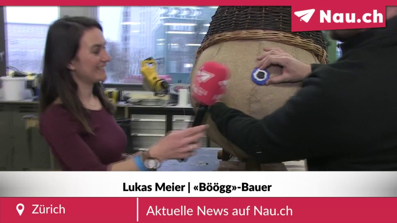 Hier entsteht der «Böögg» für das Zürcher Sechseläuten