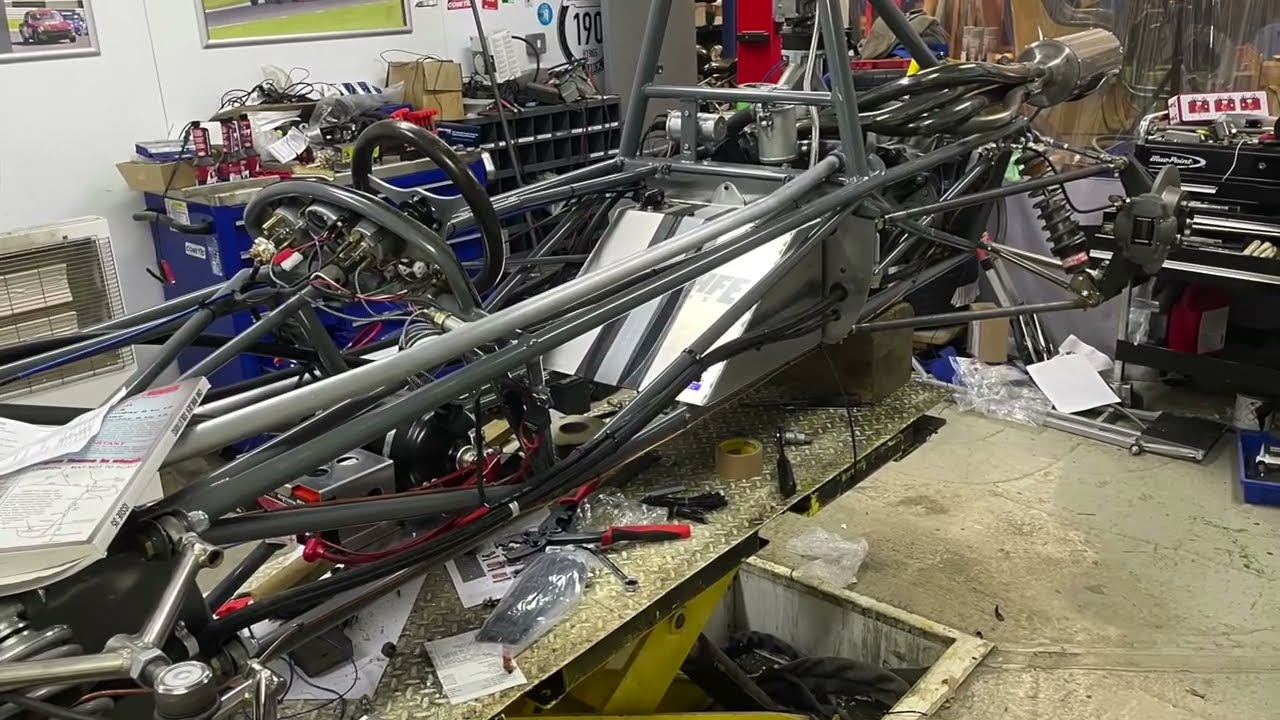 My 1967 Brabham BT21 A project, A restoration and finally Racing