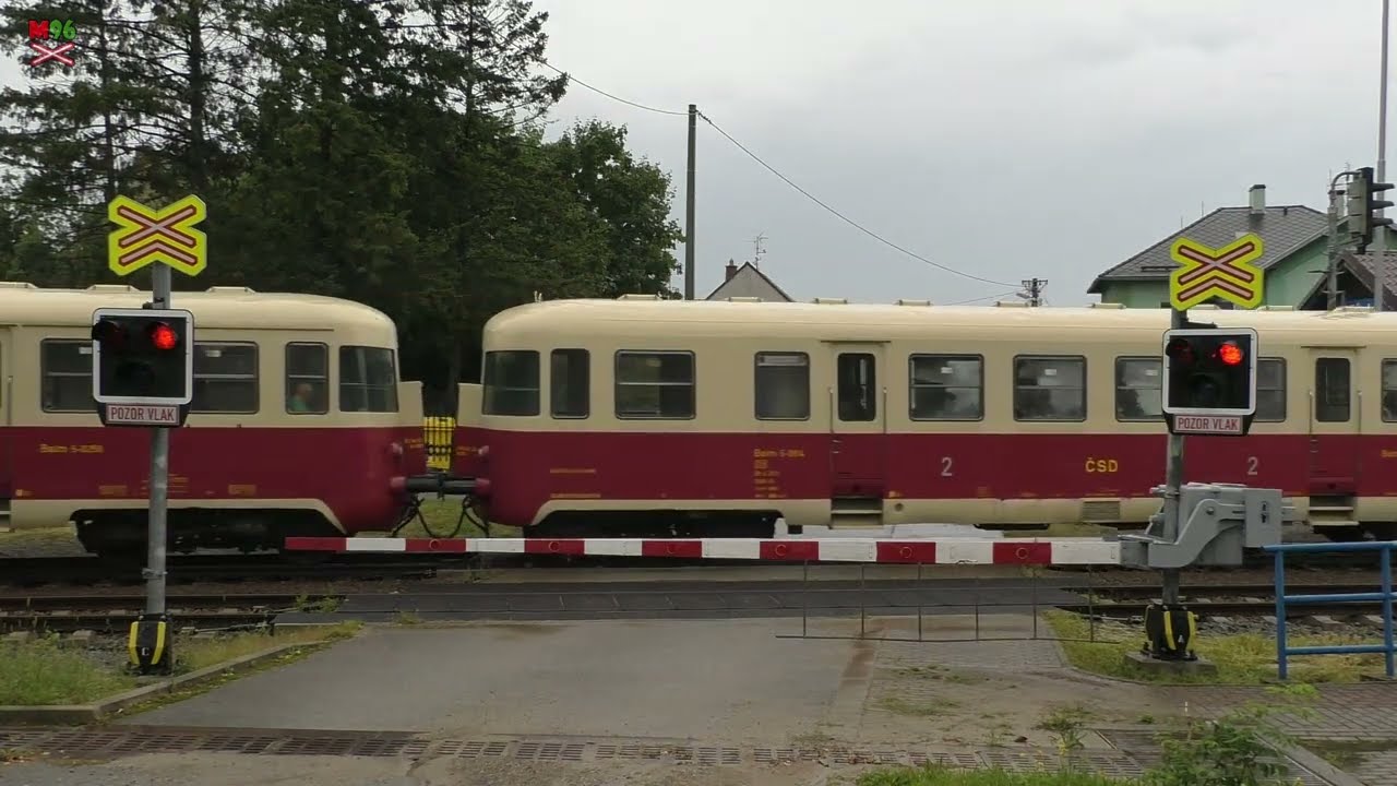 Železniční přejezd Silůvky [P3943] - 27.8.2022 / Czech railroad crossing