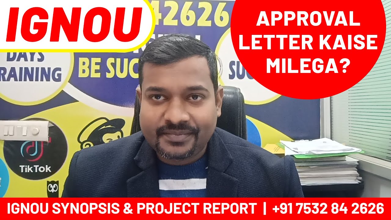 Synopsis Submission Ke Baad Approval Letter Kab Aur Kaise Milta Hai? #ignouproject #ignou