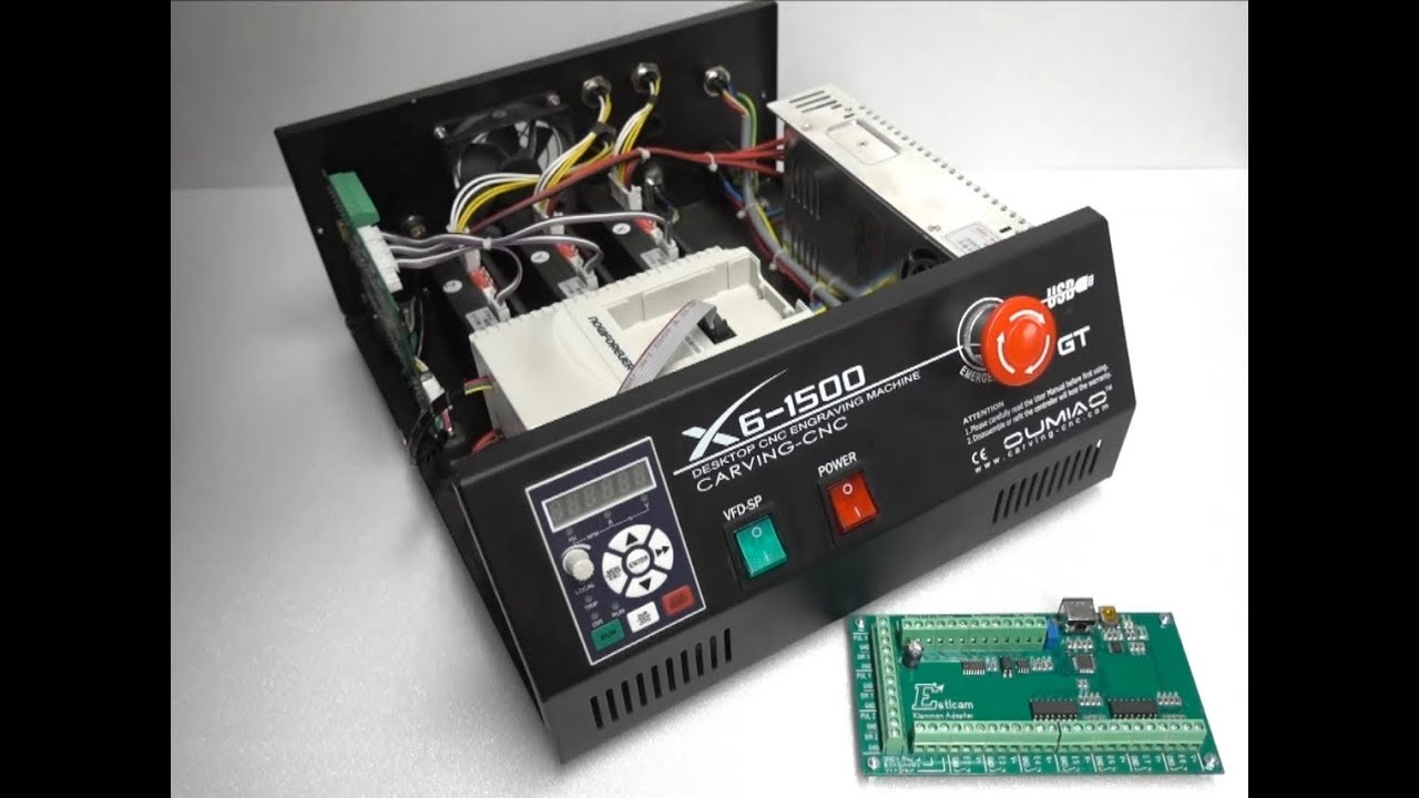 Estlcam Umbau X6-1500 USB Steuerung 