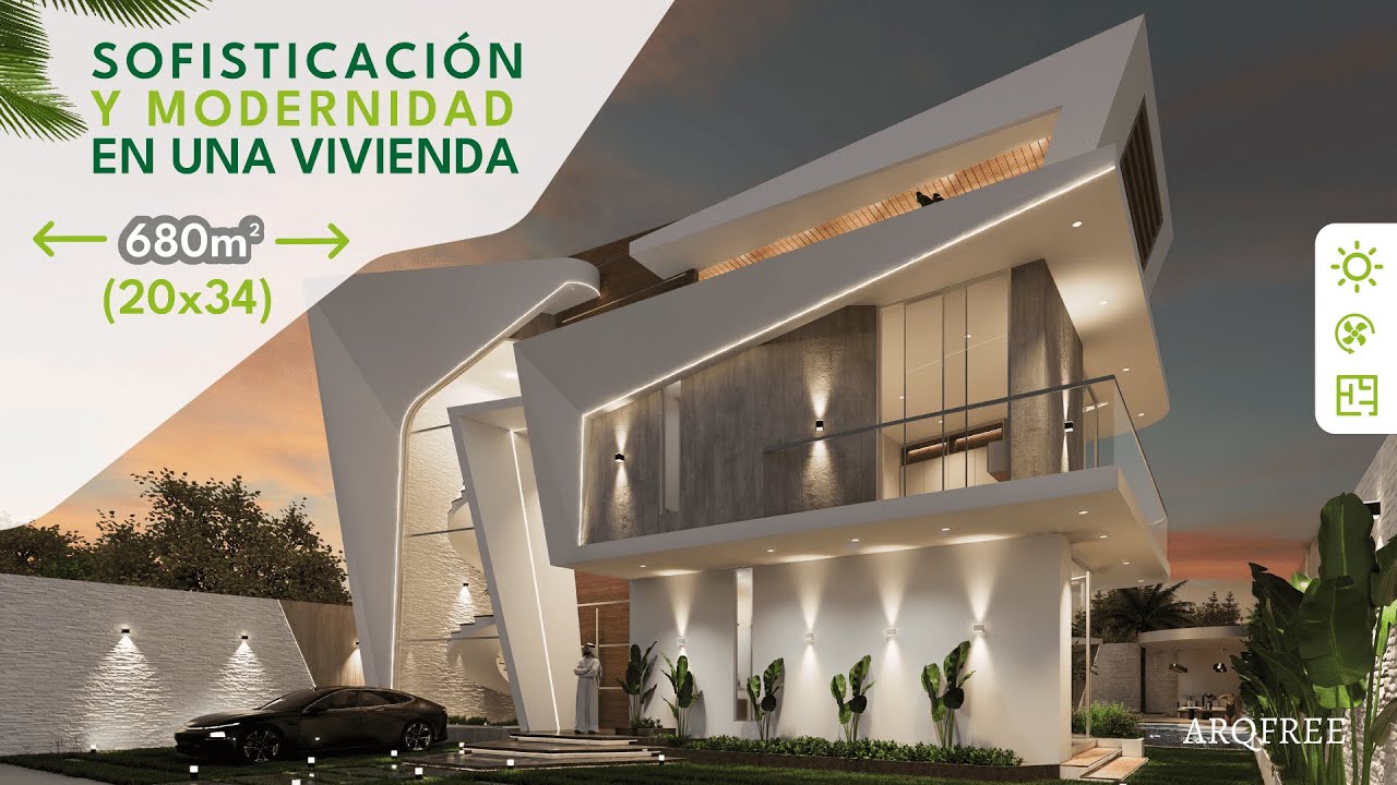 Modernismo en 680m2