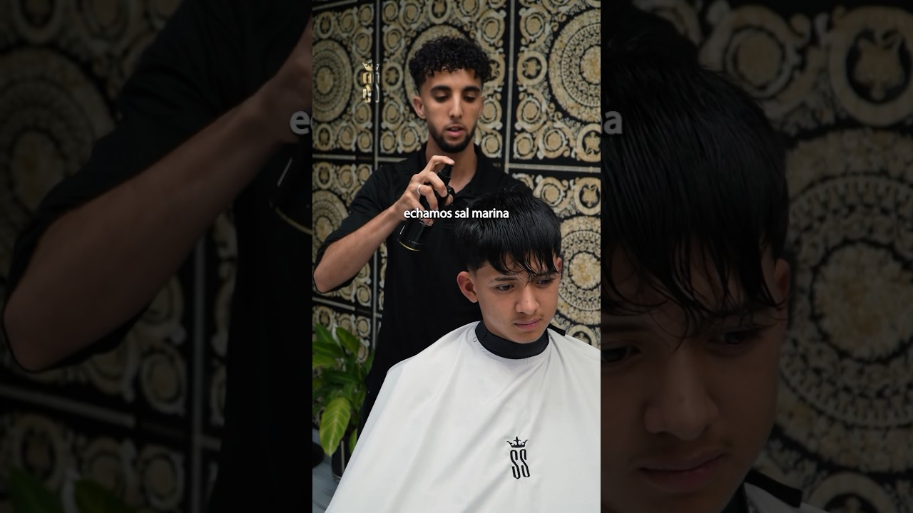 Aprende a pasar de un pelo liso a un pelo ondulado con la Sal Marina Massidi.