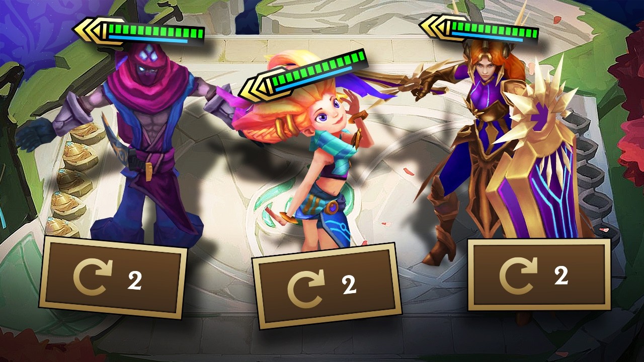 PRZEPOTĘŻNY REROLL! MALZAHAR, LEONA, ZOE! TFT 16.6