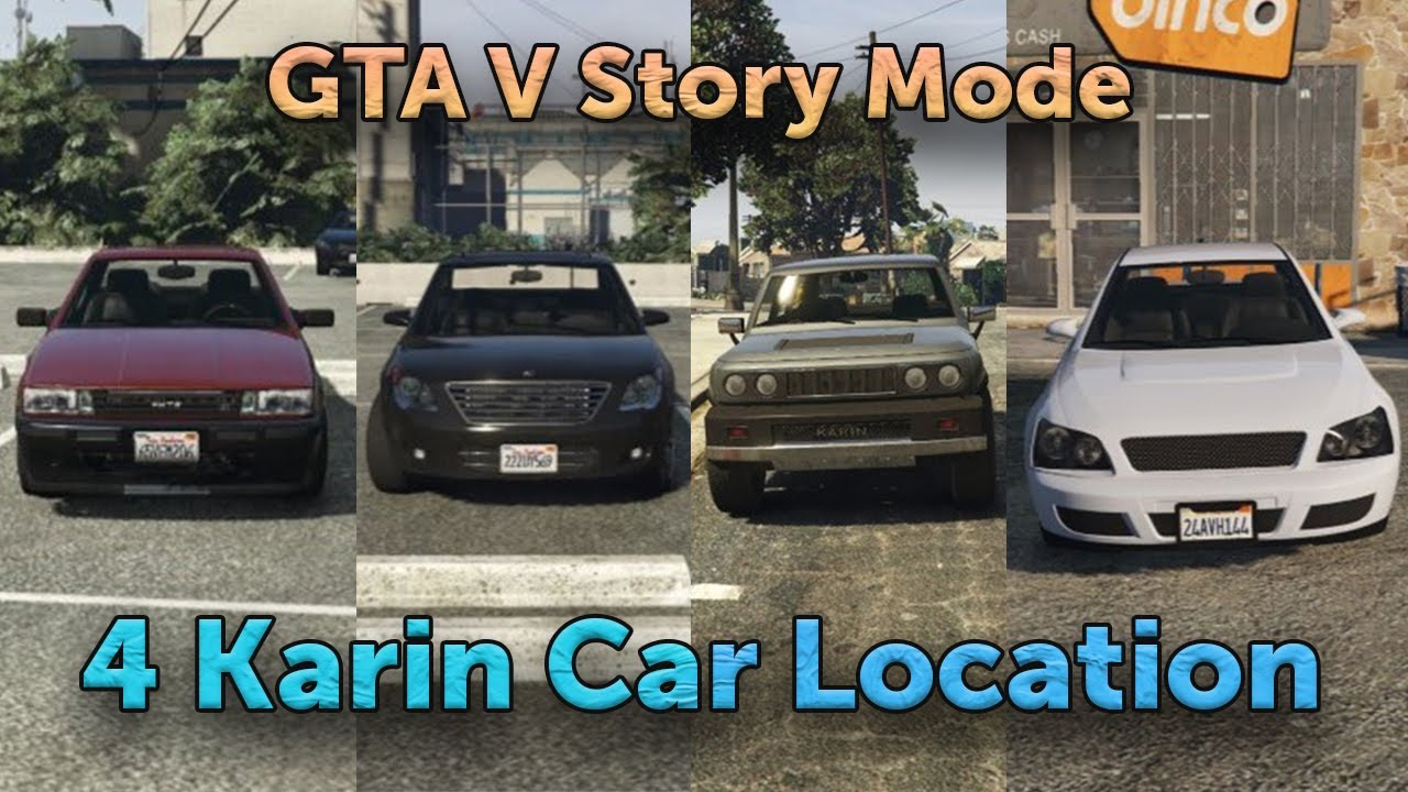 KARIN SULTAN/FUTO LOCATION GTA V STORY MODE | Tempat Mobil Karin Futo/Sultan di gta 5 offline