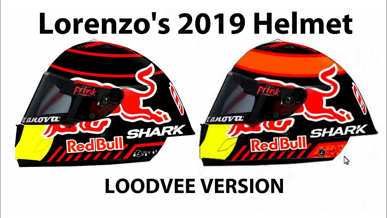 Lorenzo's 2019 Helmet #loodvee