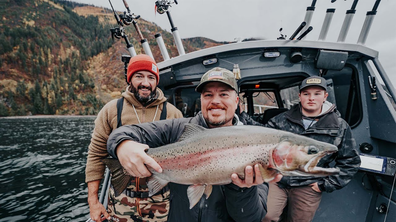 Day 2 of Trolling for Big Rainbows on Lake Pend Oreille, Idaho. 