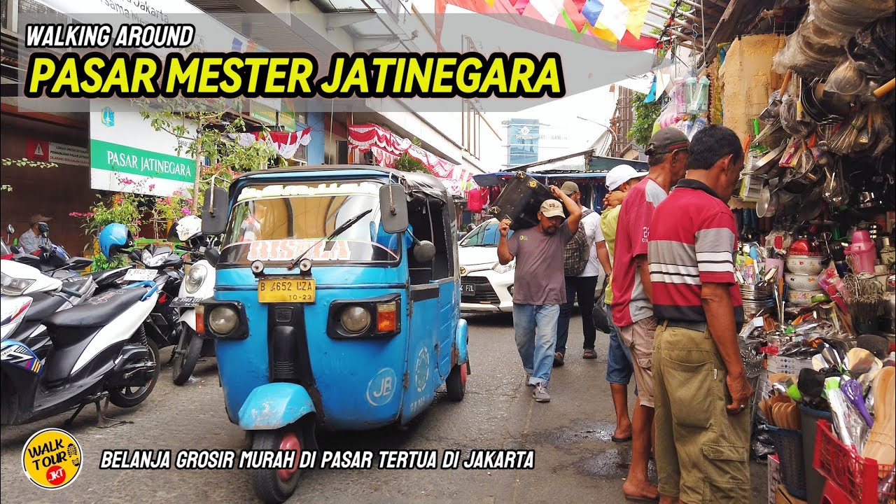 BLUSUKAN DI PASAR MESTER JATINEGARA - PASAR TRADISIONAL TERTUA DI JAKARTA‼️#pasarmester #walktour