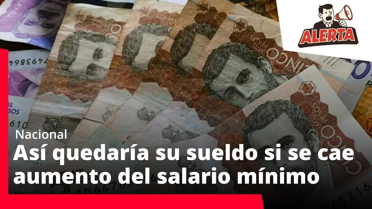 Salario mínimo: esta sería la nueva cifra tras la caída del aumento