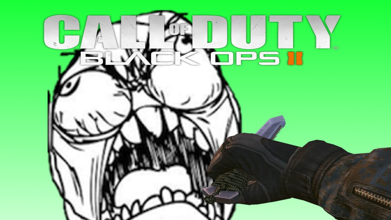 HILARIOUS GUN GAME KNIFE RAGE BLACK OPS 2