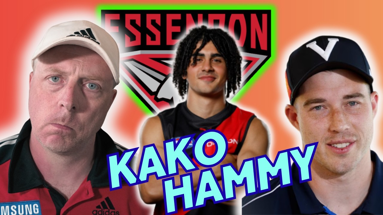 ESSENDON News: Kako Hamstring, Merrett Kicks 2 For Victoria, My Controversial Thought On Origin.