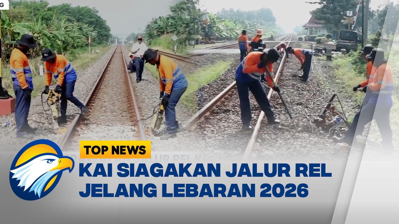 KAI Daop 4 Semarang Intensifkan Perawatan Rel Jelang Angkutan Lebaran 2026 - [Top News]