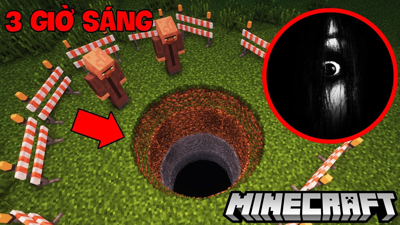 CÁI HỐ TRÒN BÍ ẨN ĐẦY KINH DỊ NÀY ĐÃ XUẤT HIỆN TRONG THẾ GIỚI MINECRAFT VÀ CHUYỆN ĐÁNG SỢ ĐÃ XẢY RA?