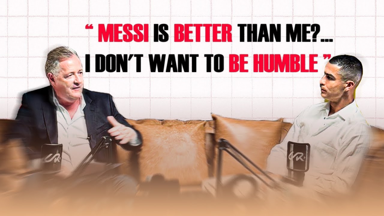 Ronaldo SHOCKS: "Messi Better Than Me? NO! I Won't Be Humble!"
