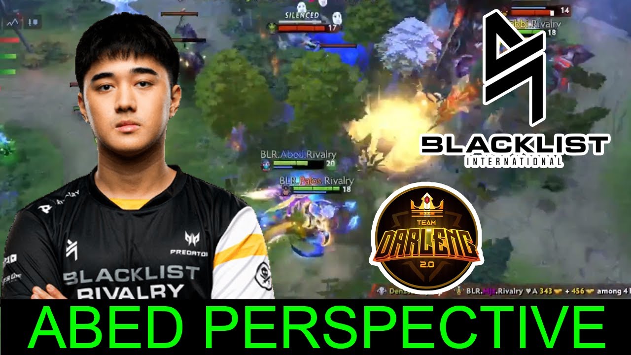 ABED TEMPLAR PERSPECTIVE - BLACKLIST VS DARLENG ELITE LEAGUE DOTA 2