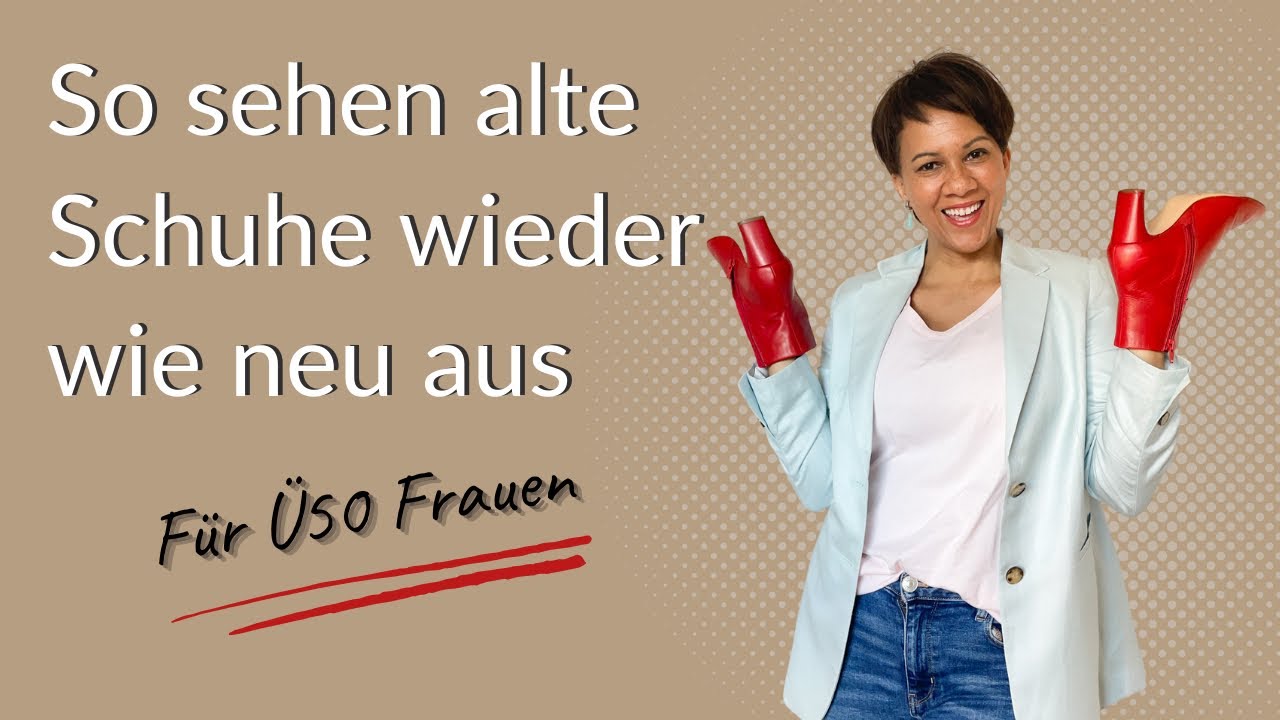 Alte Schuhe mit Lederfarben wieder auffrischen👢