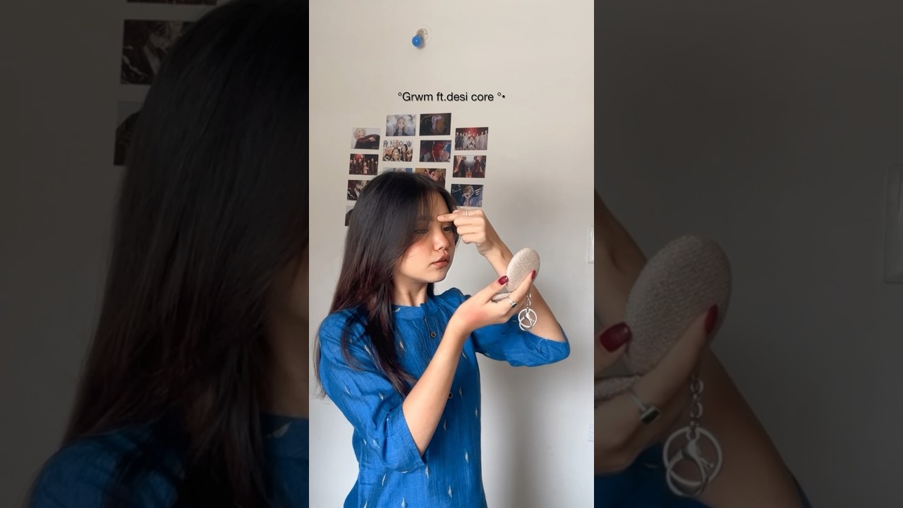 GRWM for college 😻🫶🏻. #grwm #college #collegewear #formalwear #kurti