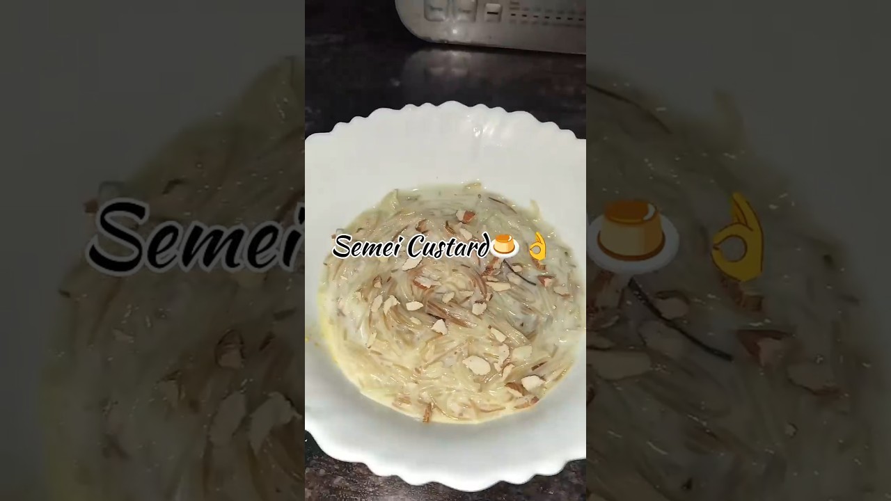 semei custard kheer recipe 🍮👌🤤
