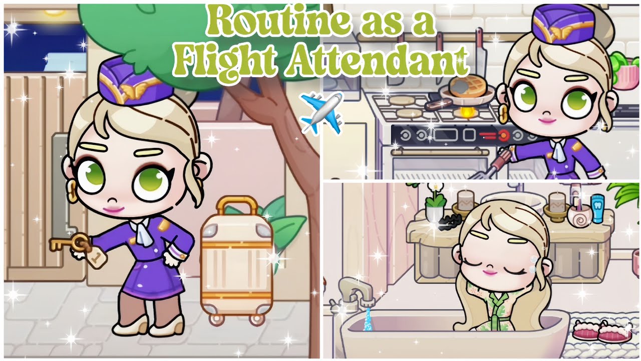My Morning Routine as a Flight Attendant ✈️ | Avatar World