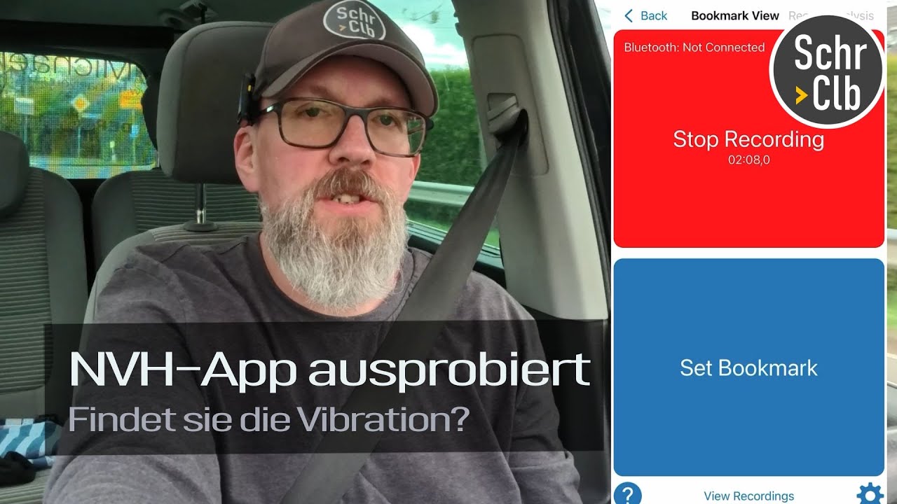 Die NVH-App ausprobiert - erkennt sie das Problem?