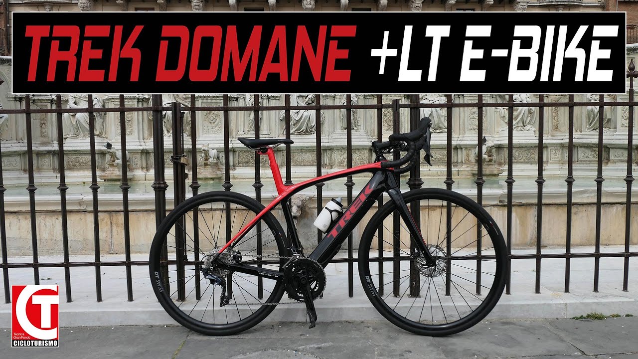 Trek Domane + LT e-bike