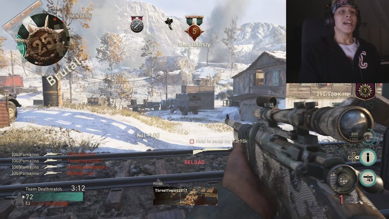 OpTic Pamaj - COD WWII Diamond Sniper Insanity