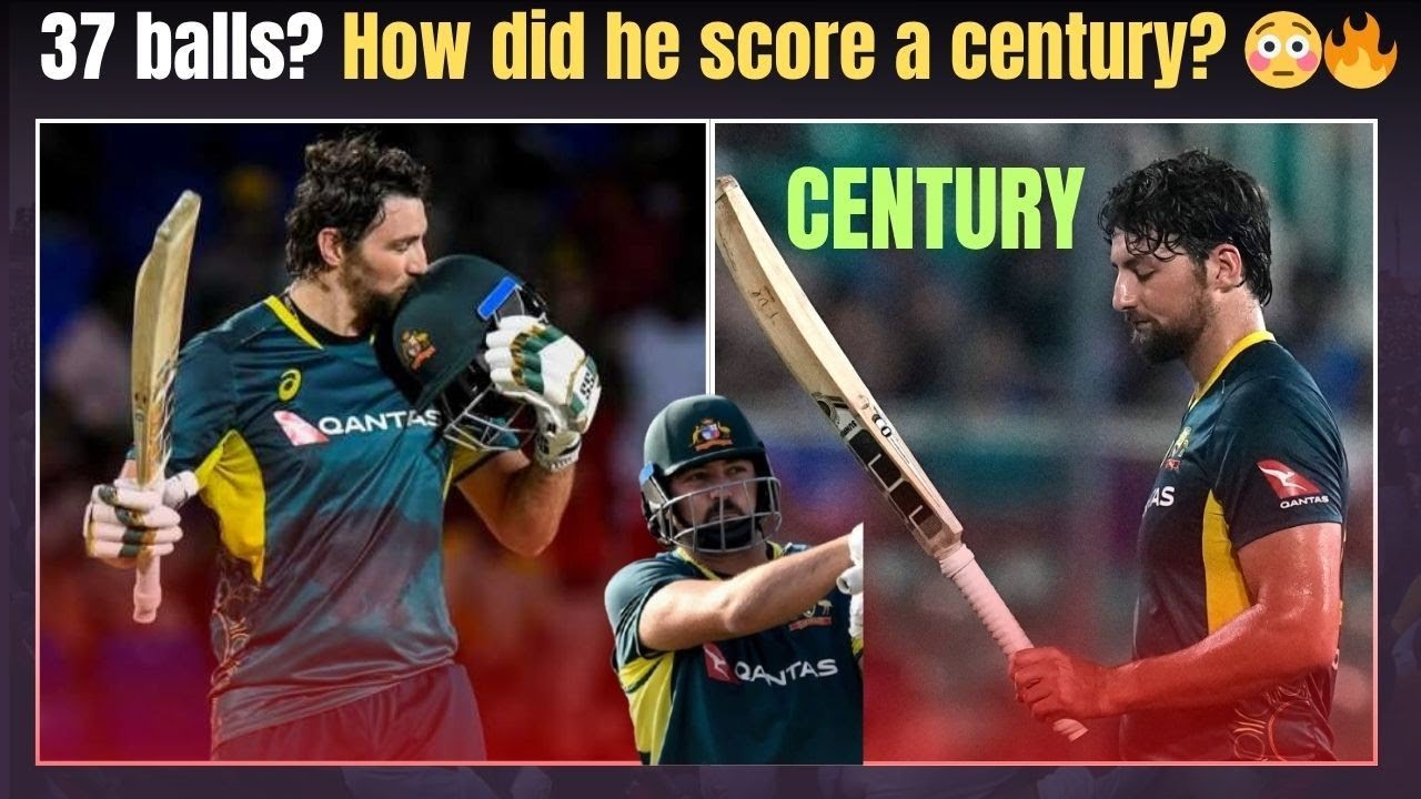 Tim David 37-ball Century 💥 | Fastest T20I Hundred By Aussie | Record Broken!