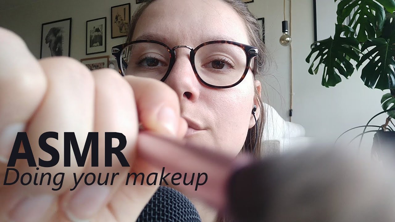 Jag sminkar dig (whispering, personal attention, tapping)💄✨| ASMR svenska