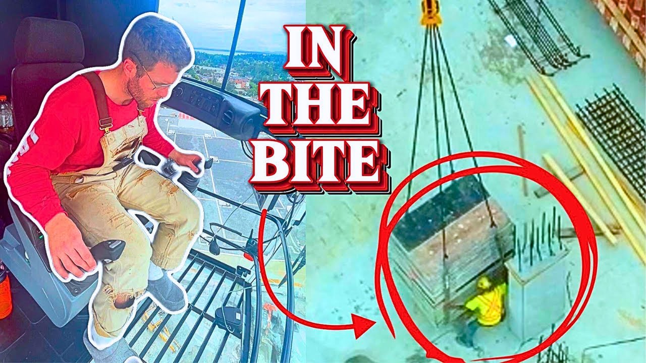 Tower Crane Operator POV - Move That Formwork!!