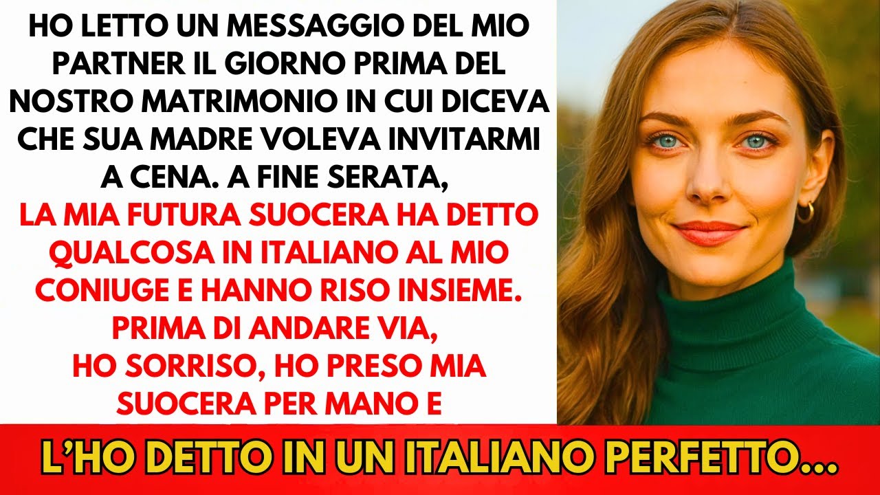 Il Giorno Prima Delle Nozze, Il Mio Fidanzato Scrisse: 