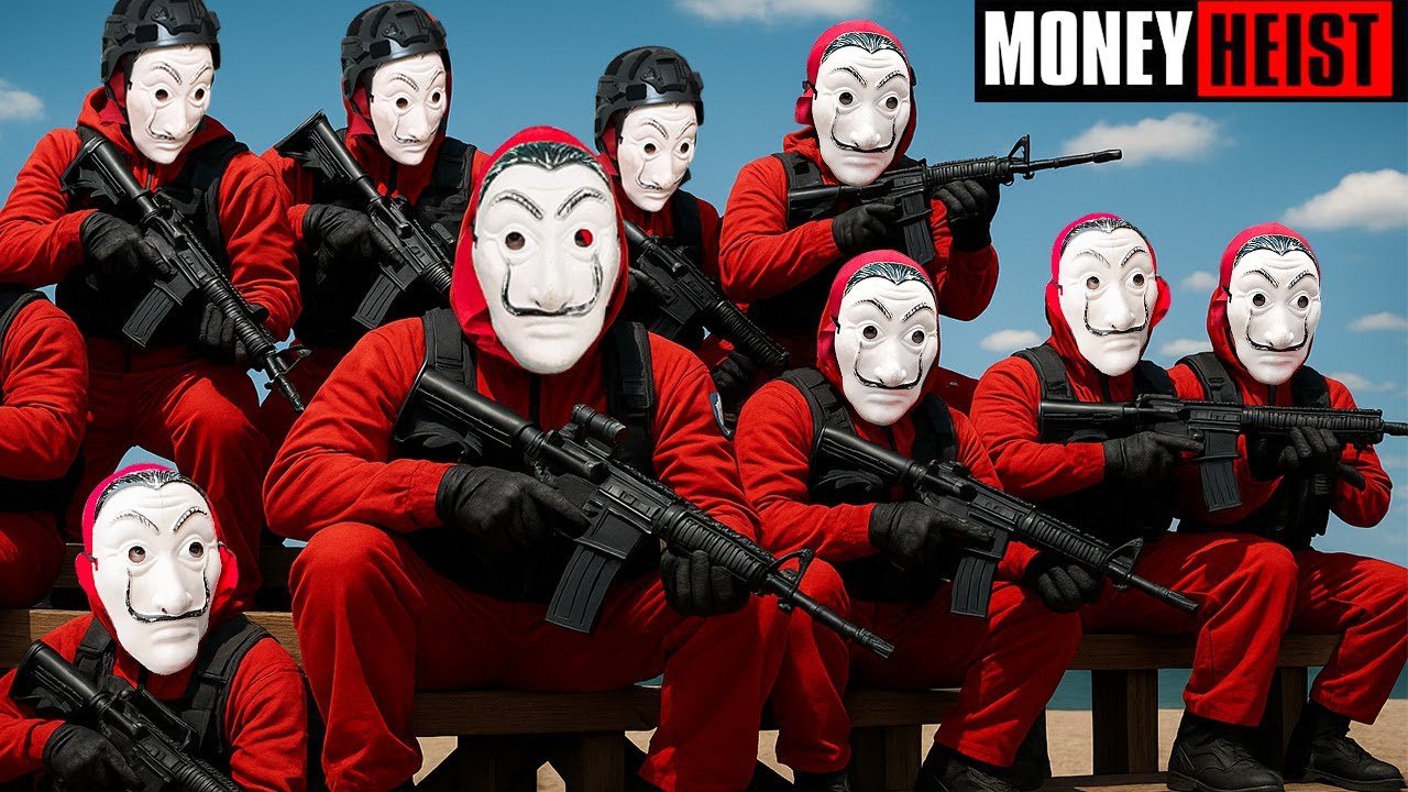 PARKOUR VS MONEY HEIST! 6 | BAD GUYS: No ESCAPE, Masked Army Ready for Battle (BELLA CIAO) Epic POV