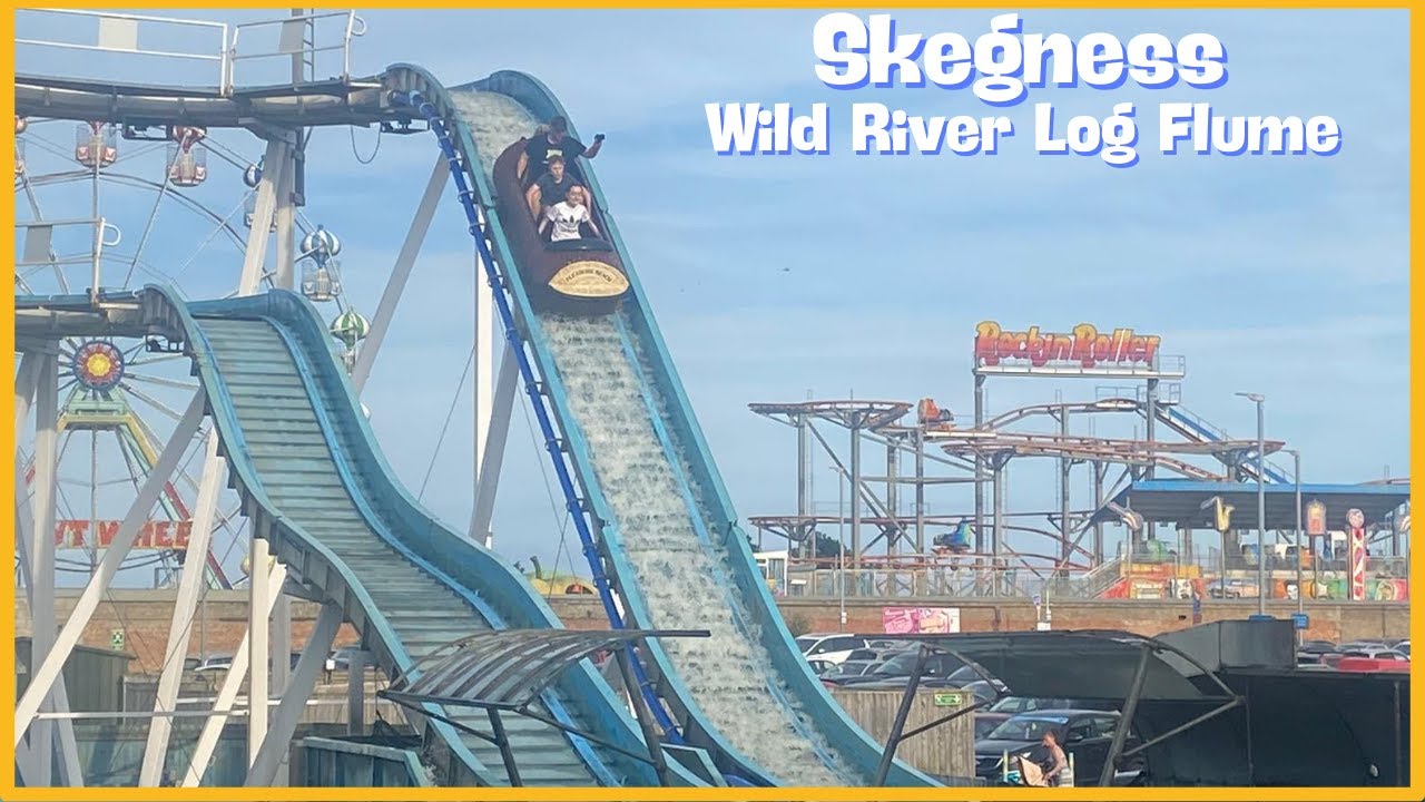 POV Of Skegness Wild River Log Flume