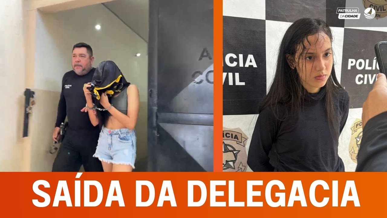 AT3NTADO em escola: Jovem deixa delegacia para passar por audiência de custódia