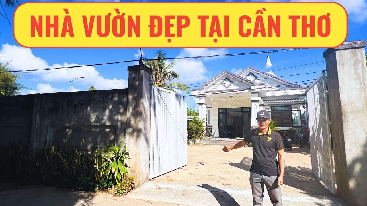 Nhà vườn đẹp gần trung tâm TP Cần Thơ | Nhà Đất Miền Tây