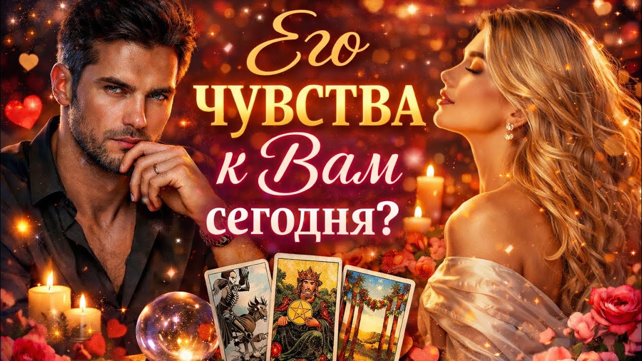 Его чувства к Вам сегодня?💖 Подробный  расклад на Таро и Оракулах 