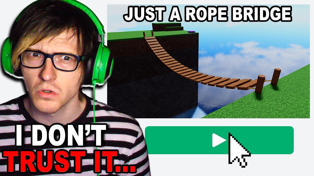i played very sus roblox games... I DON'T TRUST IT