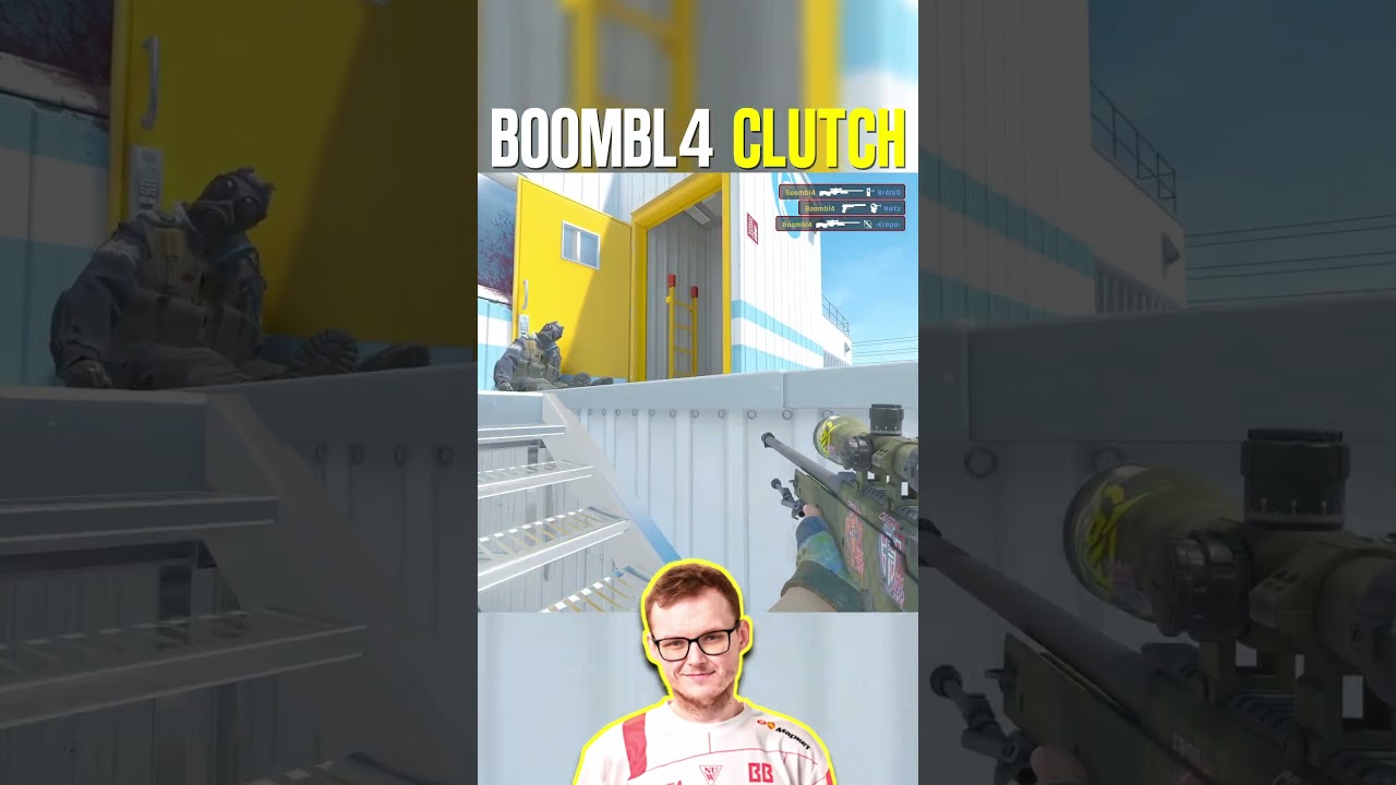 Boombl4 Insane 1V4 Clutch 🔥