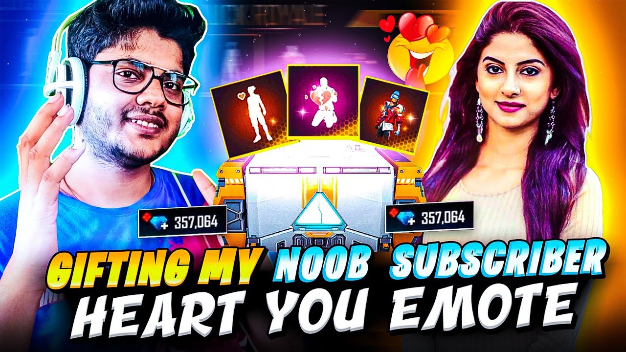 NEW VALENTINES ROYALE FREE FIRE | HEARTBROKEN EMOTE GIVEAWAY | FREE FIRE NEW EVENT