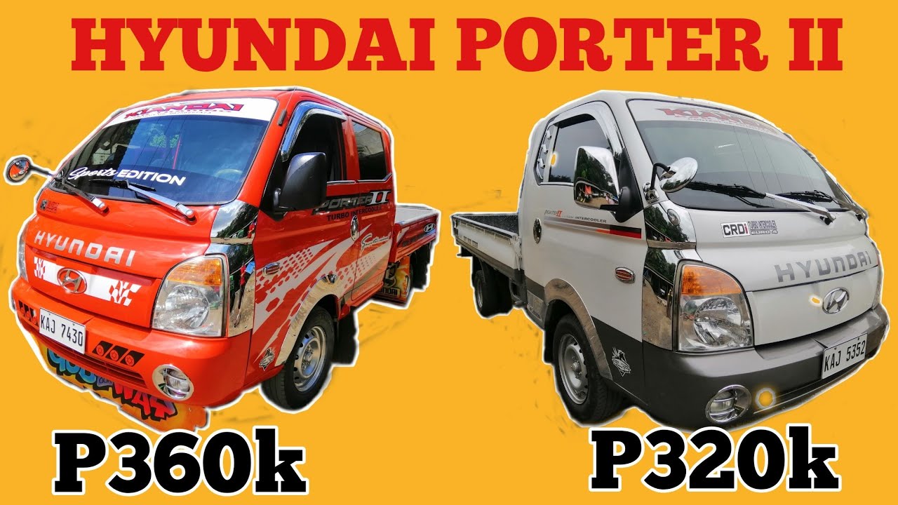 HYUNDAI PORTER II DOUBLE CAB & SINGLE CAB