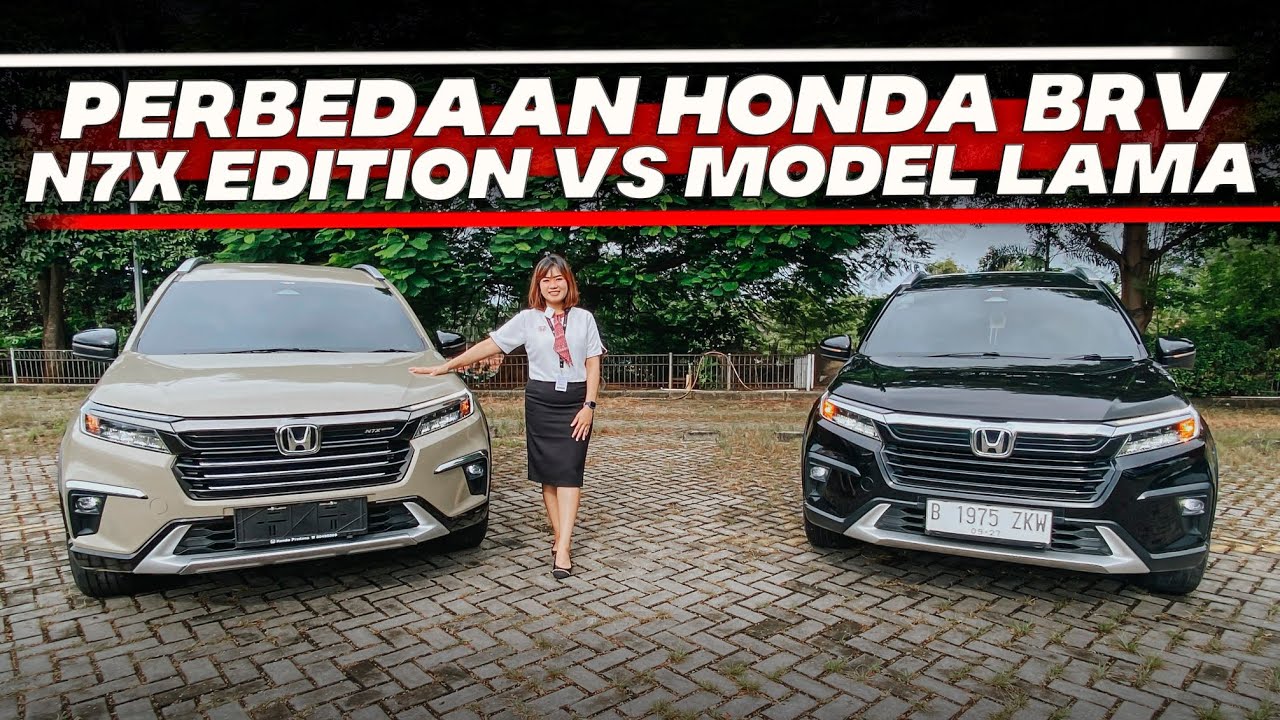 PERBEDAAN MOBIL BARU HONDA BRV N7X EDITION 2024 SENSING VS MODEL LAMA WARNA SHAND KHAKI ADA DISKON