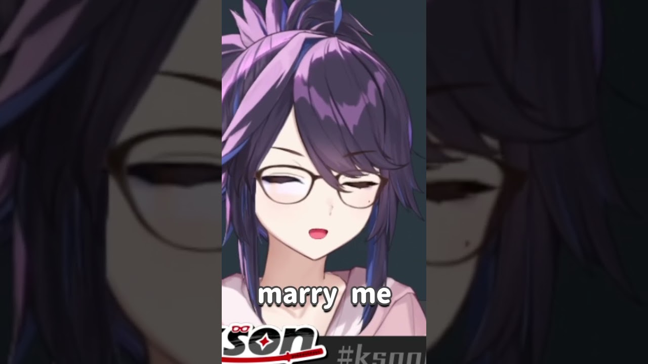 Kson wants you to marry her in America