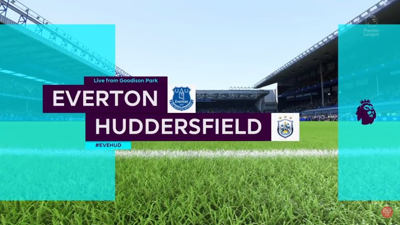 FIFA 18 - EVERTON VS HUDDERSFIELD - WAYNE ROONEY VS HUDDERSFIELD 02.12.2017