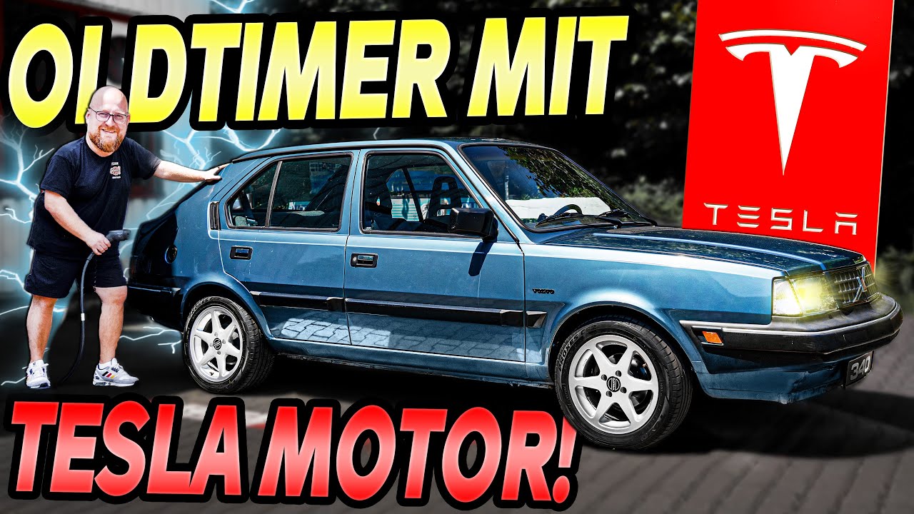 Diesen SLEEPER erwartet NIEMAND! - Volvo 340 - OLDTIMER mit TESLA-Technik GEKAUFT!