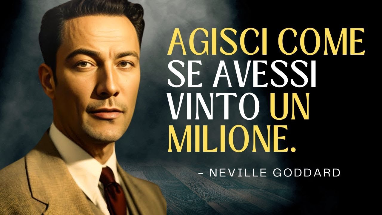 🚀 NEVILLE GODDARD VIVI COME SE AVESSI GIÀ VINTO MILIONI E TRASFORMA LA TUA REALTÀ! 💰✨