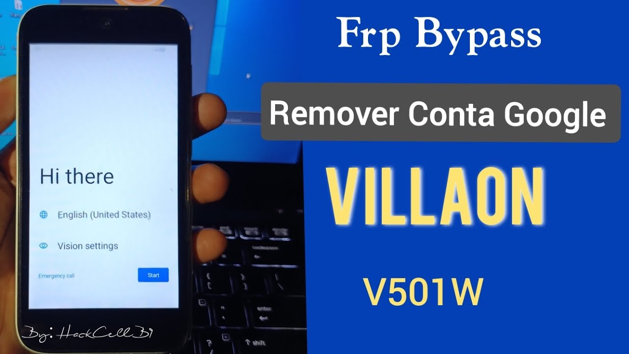 COMO REMOVER CONTA GOOGLE VILLAON V25 / FFP BYPASS VILLAON V501W | REMOVE GOOGLE ACCOUNT 