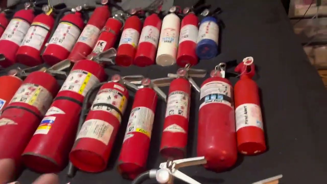 Full fire extinguisher collection 2022￼